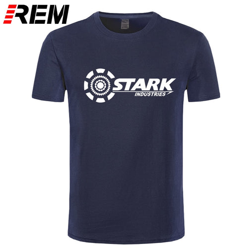 REM STARK INDUSTRIES TONY STARK IRON MAN T-shirts