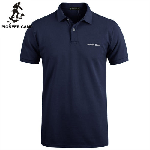 Pioneer Camp Brand Clothing Men Polo Shirt